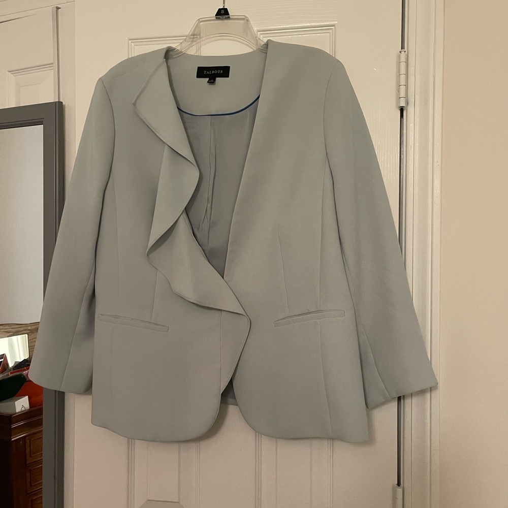 Blue Talbots Suit Jacket